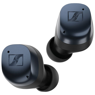 Sennheiser Momentum 4 In-Ear Noise Cancelling Truly Wireless Headphones - Denim Great Sound, Poor Microphone