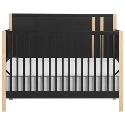 Dream On Me Soho Convertible Crib - Matte Black Vinatge