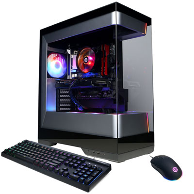 CyberPowerPC Gamer Master Gaming PC (AMD Ryzen 5 5500/16GB RAM/1TB SSD/AMD Radeon RX 6500 XT) - Eng