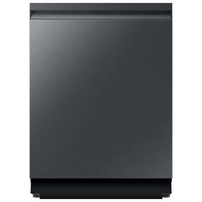 Samsung 24" 38dB Built-In Dishwasher with AI Wash & Third Rack (DW90F89T0UMTAA) - Matte Black Stainless Great Dishwasher