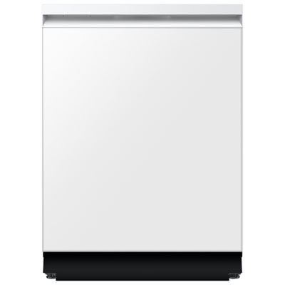 Samsung 24" 38dB Built-In Dishwasher with AI Wash & Third Rack (DW90F89T0U12AA) - White Glass Best thing about it is it’s super quiet, love the way it looks I like the third rack, but it does leave