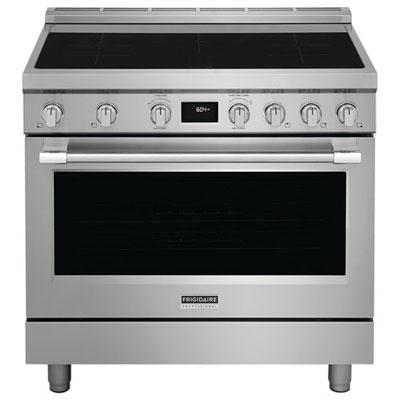 "Open Box - Frigidaire Professional 36"" 4.4 Cu Ft Induction Range (PCFI3670AF) - Stainless - Perfect Condition"