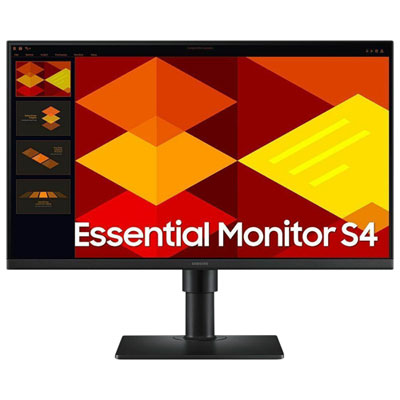Moniteur Acl Ips Hd Intégrale 5 Ms Gris À Gris 100 Hz De 22 Po De Samsung (Ls22D402Ganxgo) - Noir