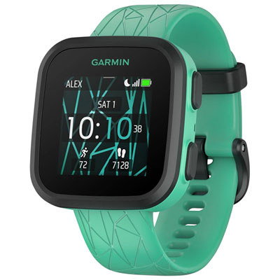 Garmin Bounce 33.1mm Kids Smartwatch - Green Burst Great kids watch