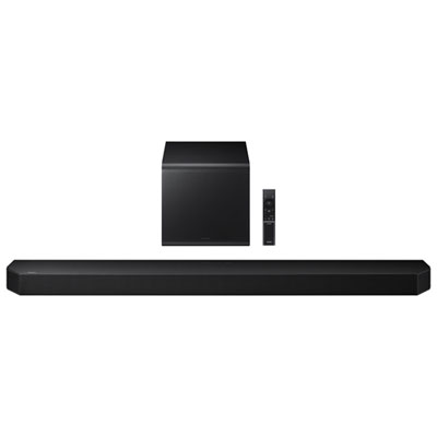 Samsung HW-Q800F/ZC 400-Watt 5.1.2 Channel Sound Bar with Wireless Subwoofer Great sound