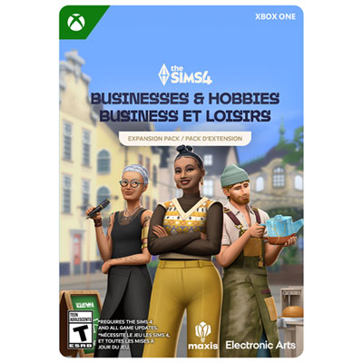 The Sims 4: Businesses & Hobbies Expansion Pack (XBOX One) - Digital Download