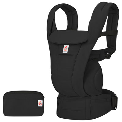 Ergobaby Omni Deluxe Cotton Four Position Baby Carrier - Onyx Black Great