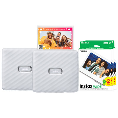 Ensemble D'impression Instax Link Wide Biz De Fujifilm