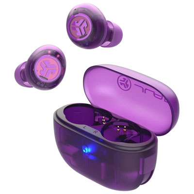 JLab Go Pop In-Ear Noise Cancelling True Wireless Earbuds - Purple Great produxt