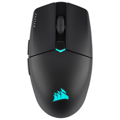Corsair Katar Elite Wireless 26000 DPI Bluetooth Optical Gaming Mouse - Black