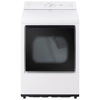 LG 7.3 Cu. Ft. Electric Dryer with Sensor Dry (DLE8200W) - Alpine White Love the AI setting