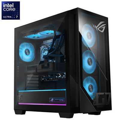 ASUS ROG G700 Gaming PC (Intel Core Ultra 7 - 265F/32GB RAM/2TB SSD/GeForce RTX 5070) - Only at Best Buy