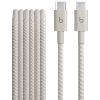 Beats By Dr. Dre 1.5m (4.9 ft.) USB-C to USB-C Woven Cable (MDGD4LL/A) - Surge Stone Great Cable