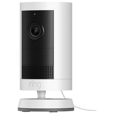 Ring Outdoor Cam Plus Wired 2K Security Camera - White Best Camera