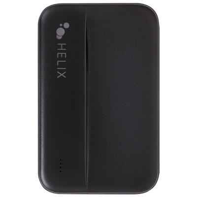 Chargeur Portable Double Usb/usb-C De 5000 Mah De Helix - Noir