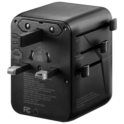 Insignia 45W All-in-1 Travel Adapter - Only at Best Buy