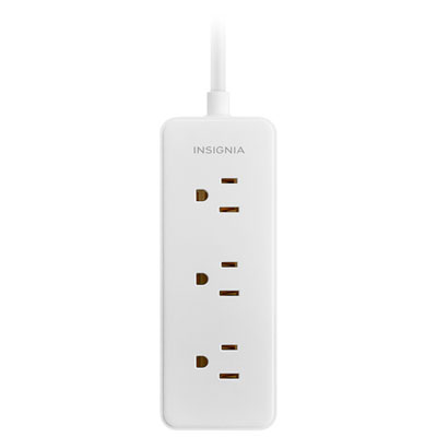 Insignia 3-Outlet Surge Protector - Only at Best Buy Great Product