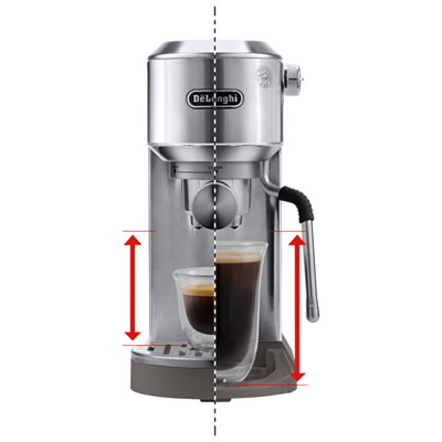 De'Longhi Dedica Duo Manual Espresso Machine - Stainless Steel