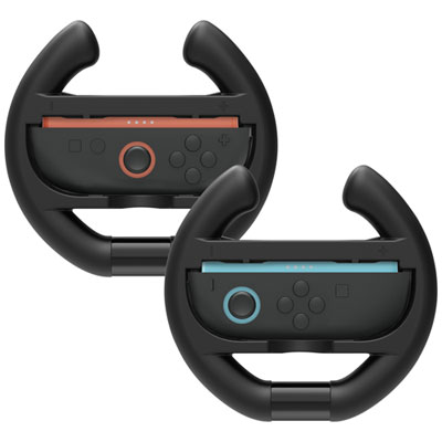 Ensemble De Volant De Course De Surge Pour Switch 2 - Ensemble De 2 - Noir