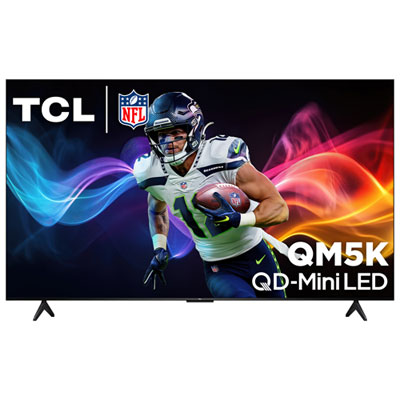 Téléviseur Intelligent Google Qd Mini-Del Hdr Uhd 4K De 65 Po Série Qm5K De Tcl (65Qm5K) - 2025 - Exclusivité Best Buy Best deal on TV I was able to find