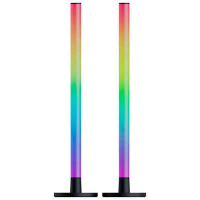 Razer Aether USB Standing Light Bars - 2 Pack I love how you can change luminosity and control light profiles on app
