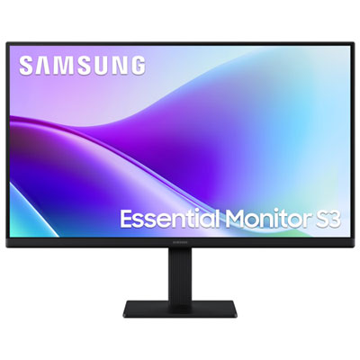 Samsung Essential 24" FHD 120Hz 5ms GTG IPS LED Monitor (LS24F320GANXZA) - Black Great value