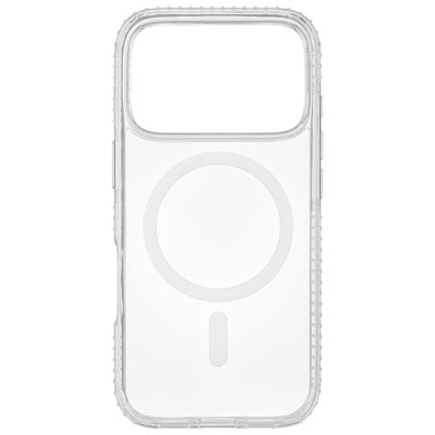 Insignia Fitted Hard Shell Case with MagSafe for iPhone 17 Pro - Clear - Only at Best Buy