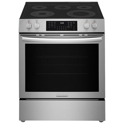 Frigidaire Gallery 30" 5.3 Cu.Ft. Fan Convection Freestanding Electric Air Fry Range (GCFE305CBF) -Stainless Love they way it cooks