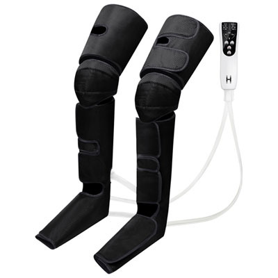 HoMedics Full Leg Air Compression Leg Massager - Black