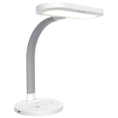 Verilux HappyLight Duo 2-in-1 Light Therapy Desk Lamp - White