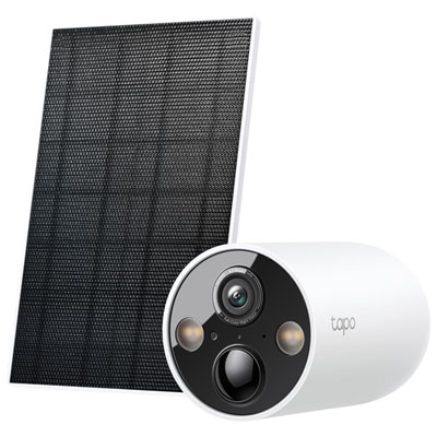 Caméra De Surveillance À Énergie Solaire D'intérieur Et D'extérieur Sans Fil 2K Tapo C425 De Tp-Link 