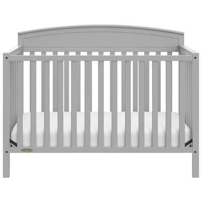 Open Box - Graco Benton 5-in-1 Convertible Crib - Pebble Grey