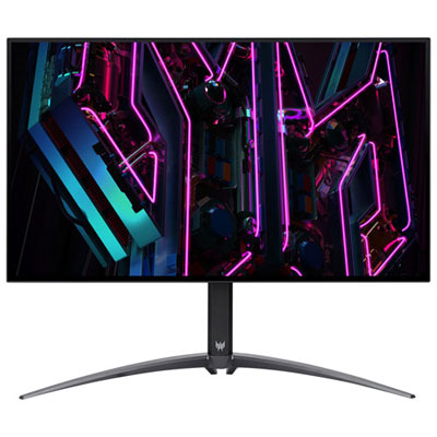 Open Box - Acer Predator 27" WQHD 240Hz 0.03ms GTG OLED FreeSync Gaming Monitor (X27U BMIIPRUZX) - Black