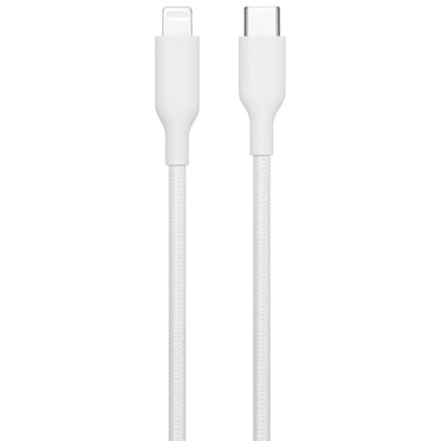 Câble Tissé Usb-C À Lightning De 1,2 M (3,9 Pi) De Best Buy Essentials (Be-Mca4Clw-C) - Exclusivité Best Buy