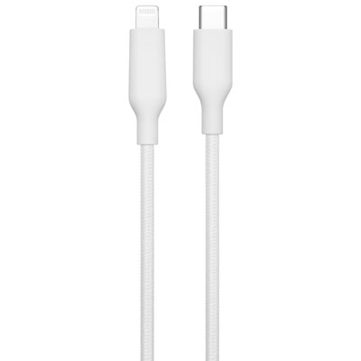 Câble Tissé Usb-C À Lightning De 1,8 M (5,9 Pi) De Best Buy Essentials (Be-Mca6Clw-C) - Exclusivité Best Buy