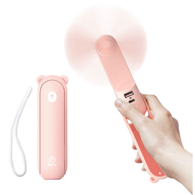 Jisulife Life8 Plus Handheld Fan - Pink