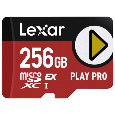 Carte Mémoire Microsdxc 900 Mo/s De 256 Go Play Pro De Lexar Love it