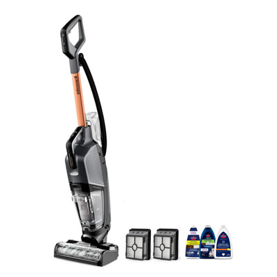 Bissell Crosswave Hydrosteam Plus Multi-Surface Wet Dry Vacuum Smells great