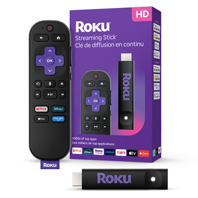 Roku Streaming Stick 2025 HD Media Streamer with Voice Remote I bought a month ago great service love it has great content
