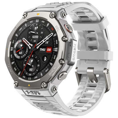 Amazfit T-Rex 3 38mm Smartwatch with Heart Rate Monitor - Grey