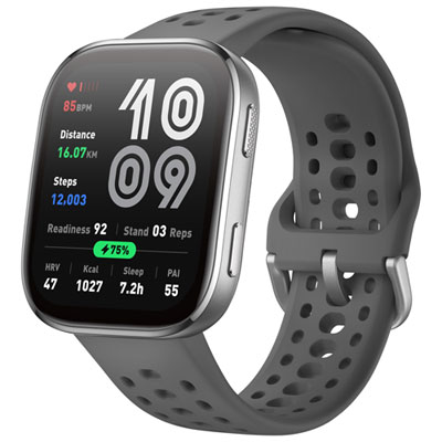 Montre Intelligente Bip 6 De 50 Mm D'amazfit Avec Moniteur De Fréquence Cardiaque - Anthracite Love my Bip 6