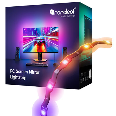 Nanoleaf PC Screen Mirror Lightstrip for Screens up to 32"