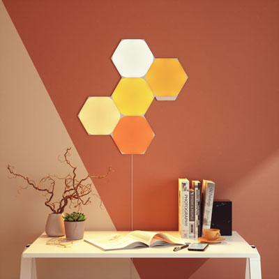 Nanoleaf shapes hexagon 5枚入 Nanoleaf Shapes ヘキサゴン スターターパック(5枚入り