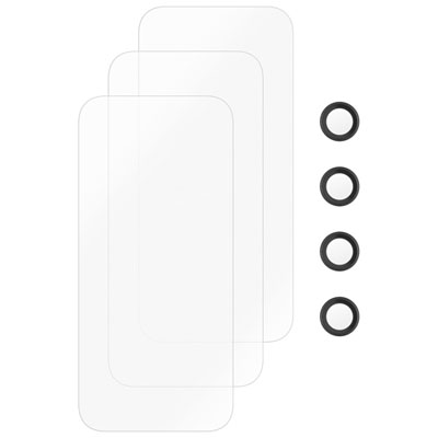 Insignia Glass Screen Protector with Camera Lens Protectors for iPhone 17 - 3 Pack - Only at Best Buy Great product purchase and for $11