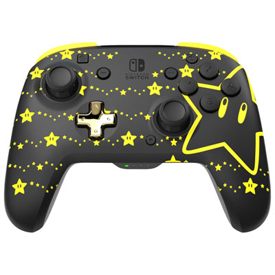 PDP REMATCH Glow Wireless Controller for Switch - Super Star