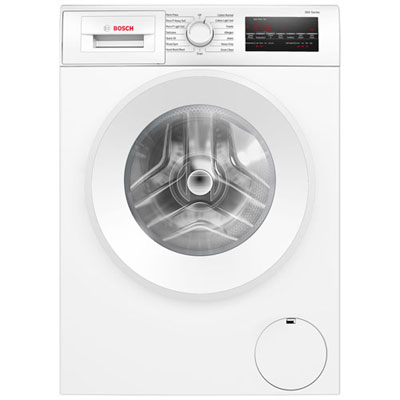 Boîte Ouverte - Laveuse À Chargement Frontal Compacte De 2,2 Pi³ Série 300 De Bosch (Wga14400Uc) - Blanc - Parfait État