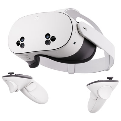 Refurbished (Excellent) - Meta Quest 3S 256GB VR Headset Me on the other hand kind of skeptical but I just love hearing my son banging into stuff especially when