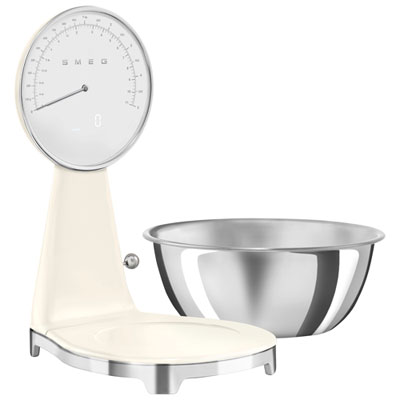 Smeg Analog / Digital Kitchen Scale - Cream