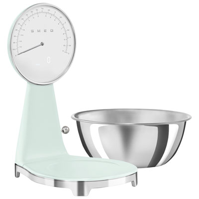 Smeg Analog / Digital Kitchen Scale - Pastel Green