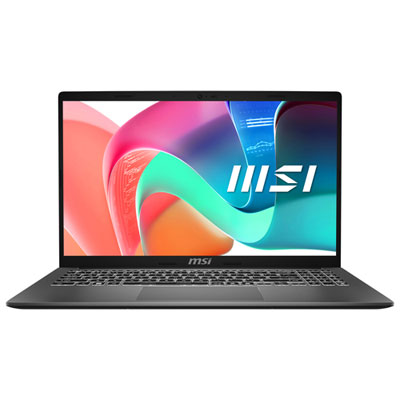Portable Modern De 15,6 Po De Msi - Gris Platine (Core 7 - 150U D'intel/ram 32 Go/ssd 1 To/windows 11)